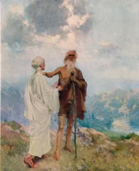 The Parting of Elijah and Elisha